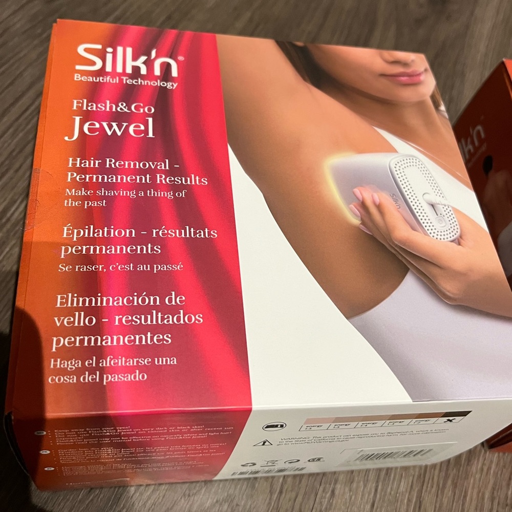 Silk’n Flash & Go Jewel Laser Hair Removal System